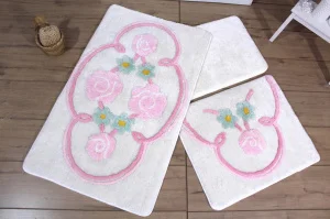 Килимок для ванної кімнати Chilai Home Jadore Ecru 60x100см (CH_11006988)