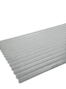 Лист Polystyle полікарбонат 2,5x1,03м прозорий, трапеція