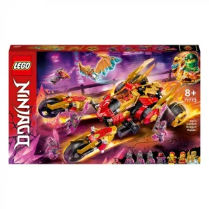 Фото конструктор lego ninjago рейдер золотого дракона кая 65 деталей (71773)