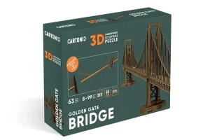 Картонний конструктор Cartonic 3D Puzzle GOLDEN GATE BRIDGE
