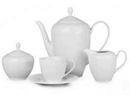 Фото чайный сервиз kutahya porselen сильвия 17 предметов (942-002)