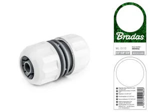 Муфта сполучна УНІВЕРСАЛЬНА BRADAS WHITE LINE 1/2", 5/8", 3/4 (WL-2113)