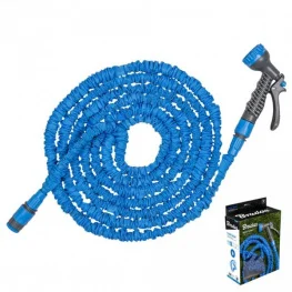 Растягивающийся шланг Bradas TRICK HOSE 5-15 м, синий (WTH515BL)