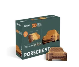 Фото картонный конструктор cartonic 3d puzzle porsche 911 (cartpor)