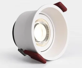 Фото точечный врезной светильник kloodi led kd-q040 7w 3к wh ip20