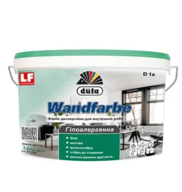 Краска интерьерная акриловая Dufa D1a Wandfarbe матовая 3,5кг