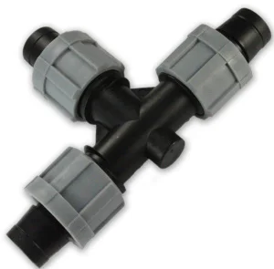 Тройник для капельной ленты Bradas (DSTA06-00L)