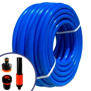 Шланг садовый с комплектом для полива Bluetools Standart 1/2 дюйма 50м (220-5114)