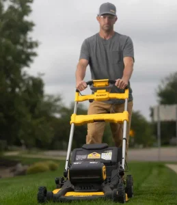 Газонокосилка аккумуляторная DeWALT DCMWSP156W2