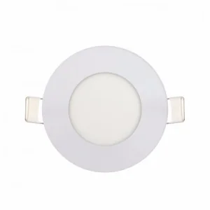 Фото панель встроенная led horoz electric slim-3 3w 4200k 110lm d-83мм круглая белая (056-003-0003-030)