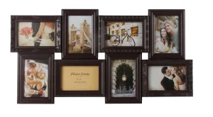 Мультирамка для фото Angel Gifts 8 в 1 коричнева BIN-112183