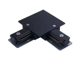 Фото соединитель угловой nowodvorski profile recessed l-connector black (8971)