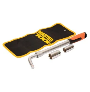 Ключ балонний розсувний MasterTool 17x19x21x23 в чохлі (78-0100)