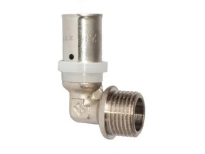 Кутник під опресовку RSk 16x1/2" зовнішня різьба (K-FP-021)