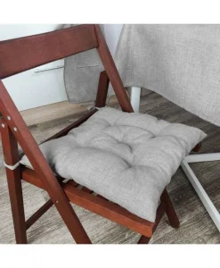 Подушка на стілець Прованс Gray Milan 40х40см (024623)