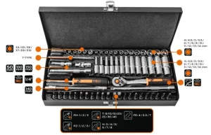 Набір інструментів Neo Tools 63 предмета (10-008)