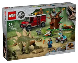 Конструктор Lego Jurassic World Миссии динозавров: Находка стегозавра 420 деталей (76965)