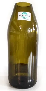 Ваза Mazhura скляна 20см d7,5см (mz708354)