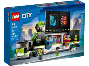 Фото конструктор lego city грузовик для игрового турне 344 детали (60388)