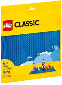 Конструктор Lego Classic Базовая пластина синего цвета 1 деталь (11025)