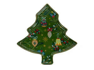 Блюдо Lefard Green Christmas 18см (922-072)