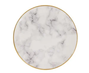 Фото тарелка alba ceramics marble 19см (769-029)