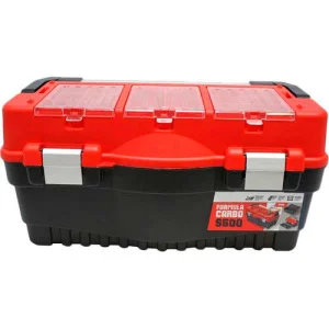 Ящик для інструментів HAISSER Formula S600 Carbo Alu red 22" (90065)