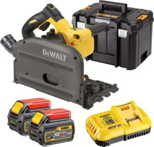 Пила дискова занурювальна акумуляторна DeWALT DCS520T2