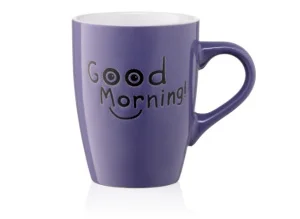 Чашка Ardesto Good Morning фіолетова 330мл (AR3468V)