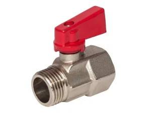 Кран кульовий Asco armatura mini 1/2" ЗВ (AS-Mini-001)