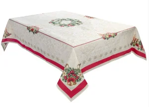Скатертина Lefard Home Textile Corona Natale 140x140см (716-153)