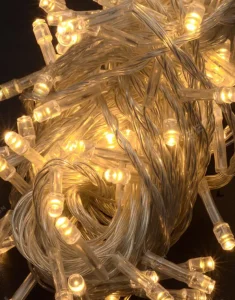 Фото светодиодная гирлянда slipo 500led, теплый белый (1150-07)