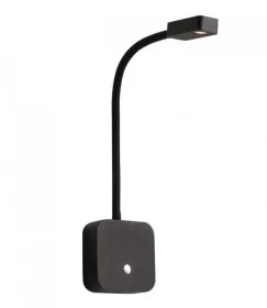 Фото бра kloodi wall light wa-snake sq565 3k bk 3w ip20