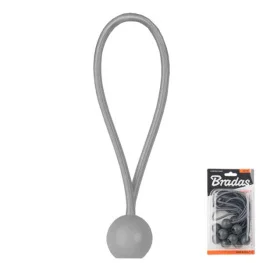 Петля эластичная Bradas Bungee Cord Ball 15см 10шт (BCB-0515GY-B)