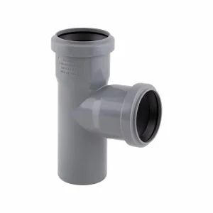 Трійник внутрішньої каналізації TA Sewage 50мм 90° (TASTRPP9050)