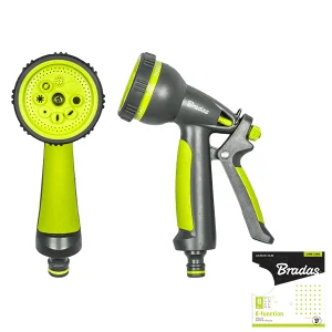 Пістолет для поливу Bradas LIME LINE 8 режимів (LE-5106)
