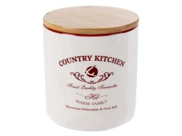 Фото банка для сыпучих продуктов lefard country kitchen 10x11см 0,62л (940-299)