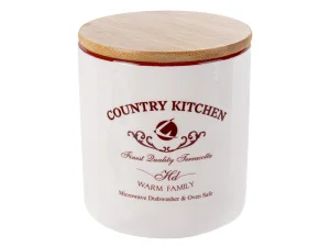 Банка для сипучих продуктів Lefard Country Kitchen 10x11см 0,62л (940-299)