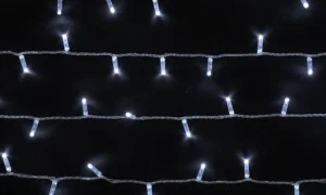 Гірлянда зовнішня Delux String 200LED IP44 EN білий 20м (90015190)