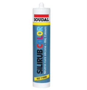 Герметик силиконовый Soudal Silirub Color Ral 9010 300мл (000020000000032009)