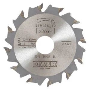 Фреза дискова DeWALT EXTREME WORKSHOP 102x22мм (DT1306)