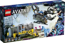 Конструктор Lego Avatar Горы Аллилуйя: 26-й участок и грузовой конвертоплан Самсон 887 деталей (75573)