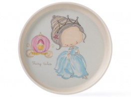 Фото тарелка детская fissman blue princess 180мм (9465)