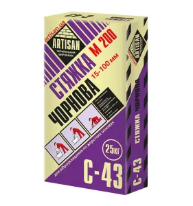Стяжка чорнова Artisan С-43 от 15 до 35мм 25кг