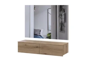 Комплект меблів Doros Левія та дзеркало Дуб Евок 100х32х100 (42005239)