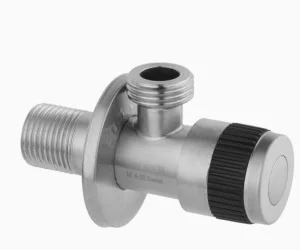 Кран приладовий Kroner KRP Edelstahl Klassisch 1/2"х1/2" ESG100 (CV022973)