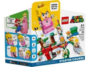Фото конструктор lego super mario стартовый набор: приключения с печь 354 детали (71403)
