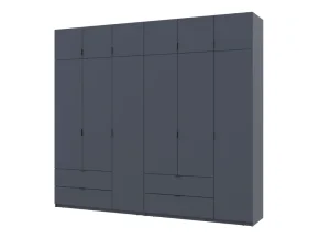 Шафа для одягу Doros Лукас Графіт 3та3 ДСП 270х50х240 (42005117)