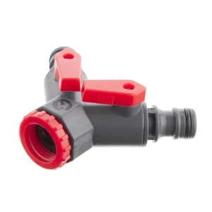 Розподільник 2-х канальний Intertool 1/2" РВ на вході 3/4" і 1" (GE-2003)