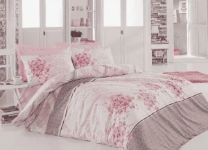 Комплект постільної білизни Cotton Box ранфорс Sonya Pudra 200x220см (CB_010077248)